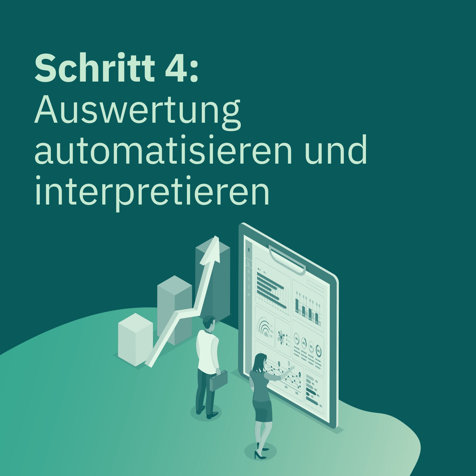 Illustration zu Schritt 4: Ergebnisse der Online-Umfrage automatisch auswerten und interpretieren