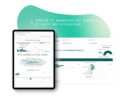 Dashboard-Ansicht mit Diagrammen, Wordcloud und Feedbackauswertung in evasys – zeigt KI-gestützte Analyse von Mitarbeiterbefragungen
