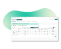 evasys engagement surveys dashboard showing open surveys, response rates, reports, and feedback tools