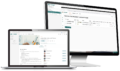 examlearn Trainingsvideos und evaexam auf Laptop und Bildschirm