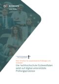 Cover der evaexam Case Study der Fachhochschule Südwestfalen zum digital unterstützten Prüfungsprozess
