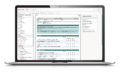 evasys Editor zur Erstellung und Bearbeitung eines Fragebogens für eine Patientenbefragung.